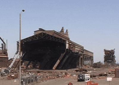 BHPB NEWCASTLE STEELWORKS demolition Major Projects Group