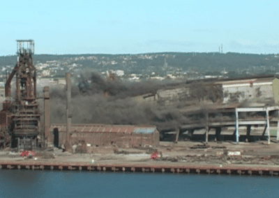 BHPB NEWCASTLE STEELWORKS demolition Major Projects Group