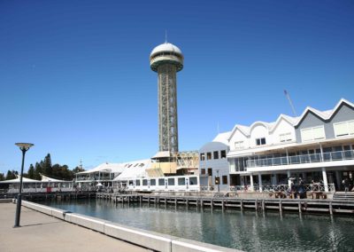 Queen's Wharf Tower pre demolition a Newcastle