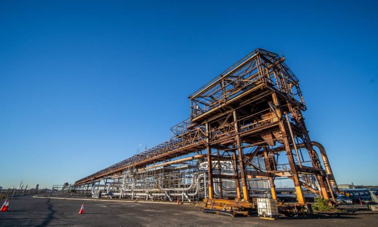 Major Projects Group demolition site