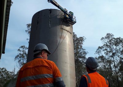 EWP at Clarence Valley Tank