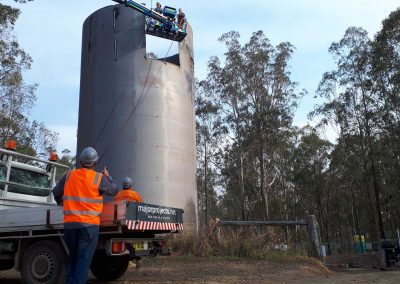 Clarence Valley Tank Demolition