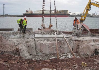 BMA Mayfield Berth 5 Demolition Major Projects Group