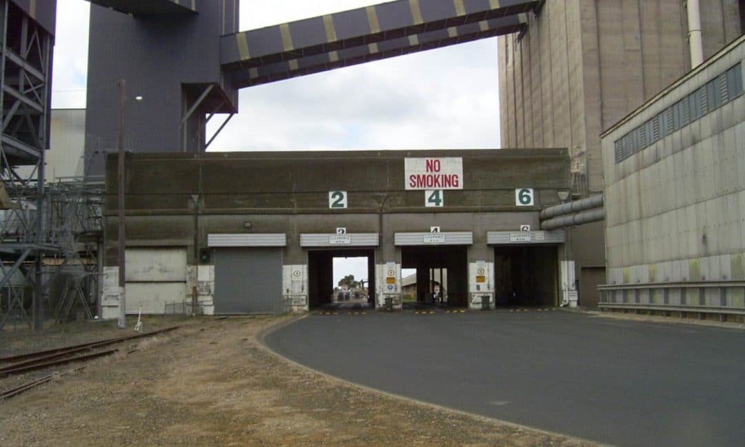 GrainCorp Geelong Trackshed
