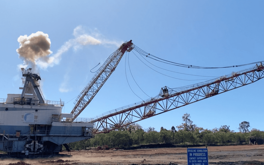 Ensham Resources, Dragline DLO3 Demolition – Comet, QLD