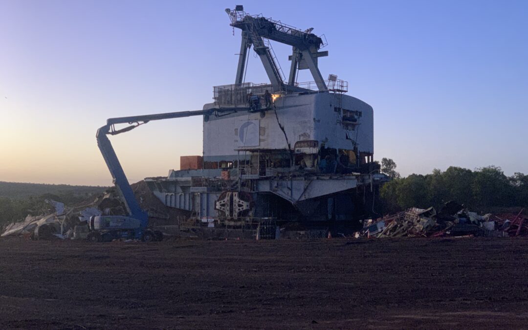 Dragline mining & demolition explained